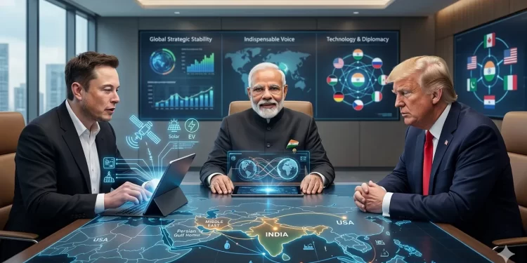 Elon Musk on the Line: What the Trump–Modi Call Reveals About India’s New Standing