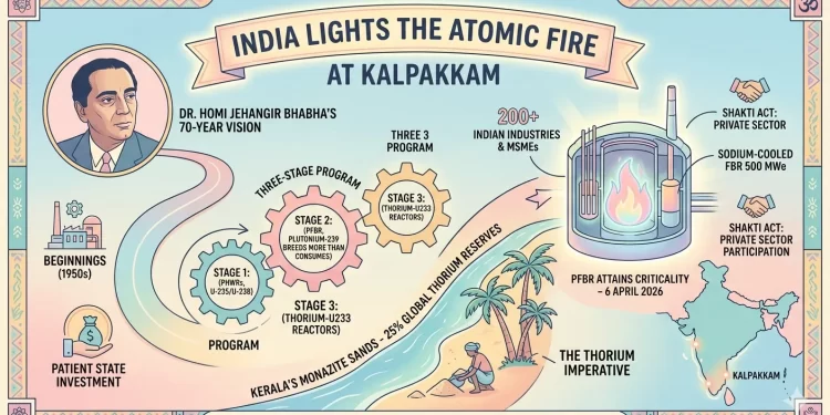 Kalpakkam Goes Critical: India’s Nuclear Gamble Finally Pays Off