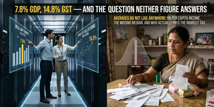 7.8% GDP, 14.8% GST — and the Questions Neither Figure Answers