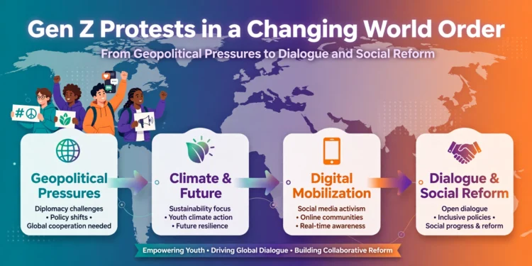 Gen Z Protests in a Changing World Order: From Geopolitical Pressures to Dialogue and Social Reform